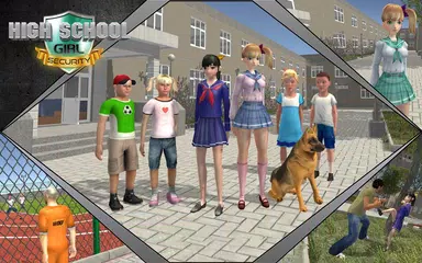 High School Security Anti-bully Girl Simulator APK download