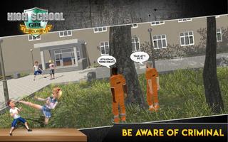 High School Security Anti-bully Girl Simulator capture d'écran 2