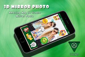 3D Mirror Photo Effect imagem de tela 3