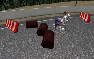 Wheel Chair Hurdle Survival 3D 截图 1