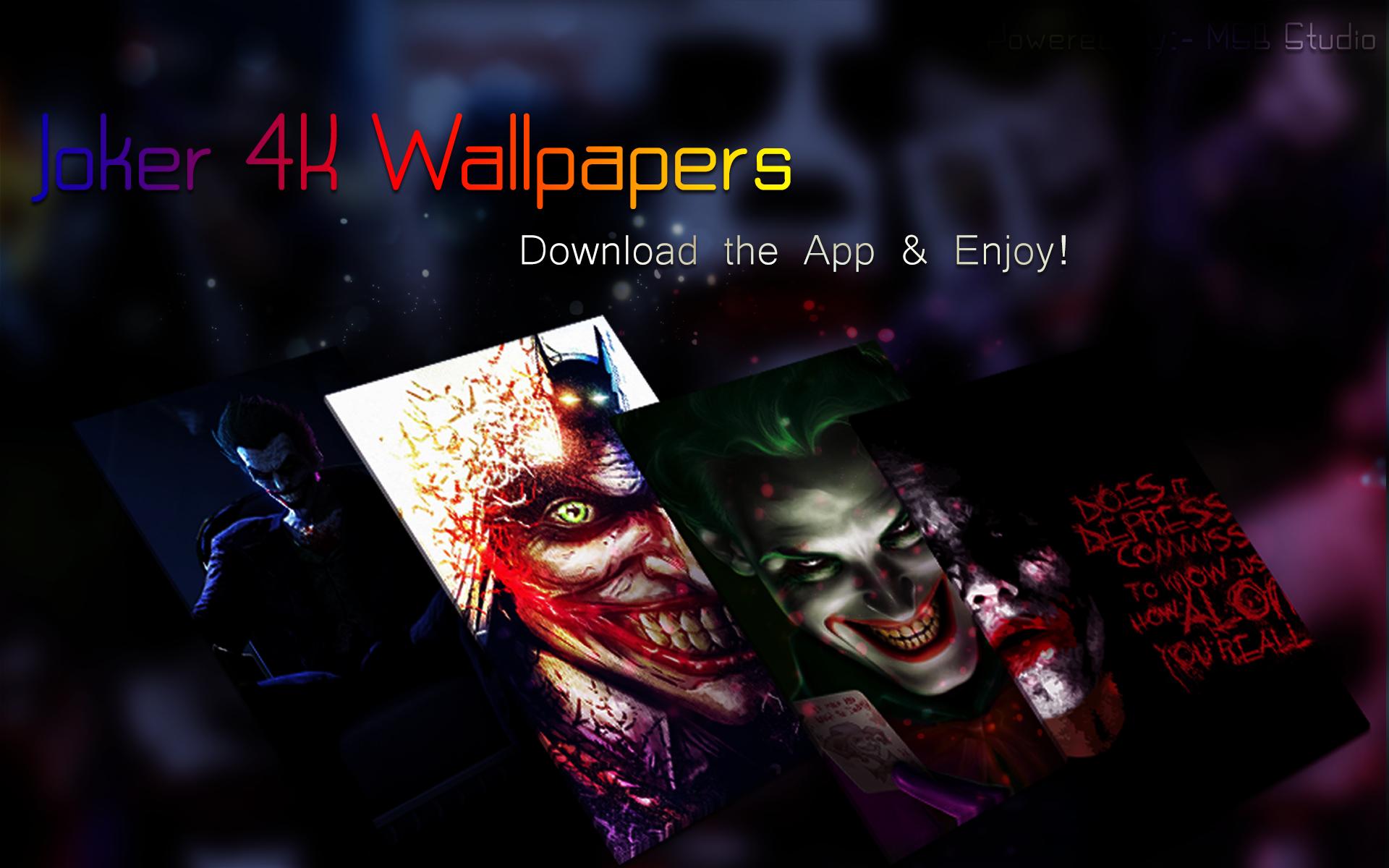 Joker 4k Wallpapers For Android Apk Download