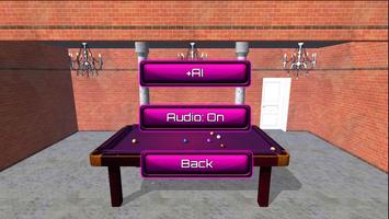 Billiards Game 3D स्क्रीनशॉट 1