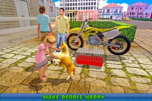 BIKE PET ANIMAL TRANSPORT 3D تصوير الشاشة 2