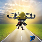 Fantastic Drone Robot Delivery 아이콘