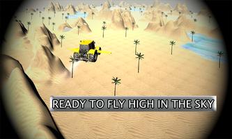 Flying Dubai Tractor 3D capture d'écran 1