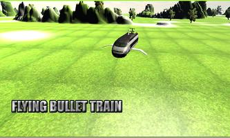 Flying Train 3D Poster