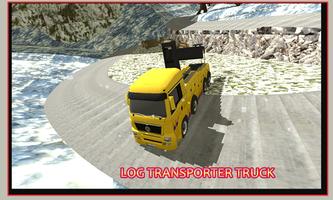 Log Snow Transporter Tractor capture d'écran 1