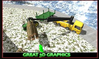 Log Snow Transporter Tractor capture d'écran 3