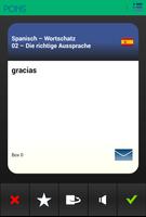 PONS Spanisch Wortschatz скриншот 1