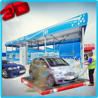 Super Car Service Station 3D ikon