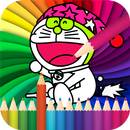 Coloring Book Blue Cat APK