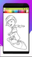 coloring boboiboy_v02 Ekran Görüntüsü 2