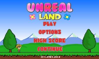 Unreal Land Free Affiche