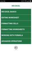 MS Office Learning Guide 2018 اسکرین شاٹ 2