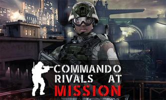 Commando rivals at Mission plakat