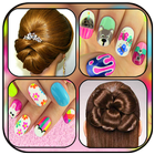 New Hair Style & Nail Art icon