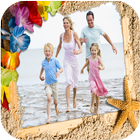 Beach Photo Frames HD icône