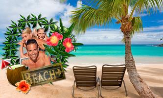 Beach Photo Frames HD Plakat