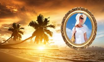 برنامه‌نما Beach Photo Frames HD عکس از صفحه