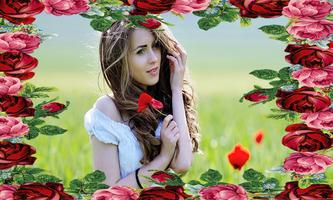 Red Rose Photo Frames screenshot 1