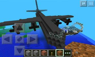 Airplane Ideas MCPE Mod تصوير الشاشة 2