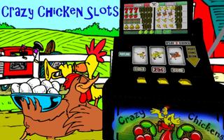 ★ Crazy Chicken Slots! FREE Affiche