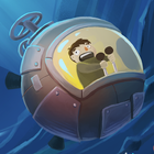 Deep sea explorer icon
