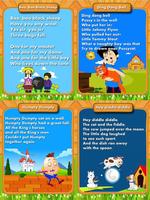 Cute Nursery Rhymes For Kids Plakat