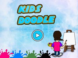 Kids Doodle Drawing - Draw, Paint, Art, Stickers Affiche