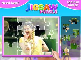 Indian Girl Jigsaw Puzzle Affiche