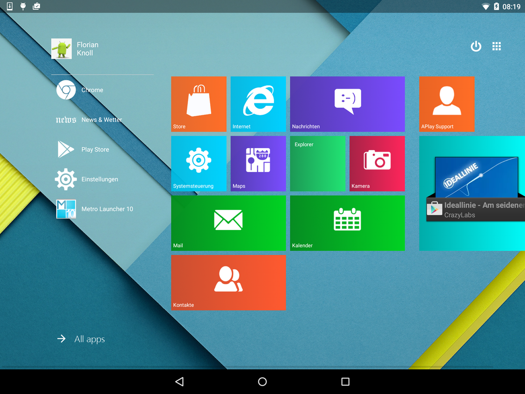 android ui 10