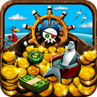 Pirates Gold Coin Party Dozer Zeichen