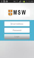 MSW Safety App poster