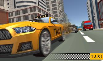 Poster City taxi driving simulator