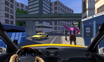 Taxi City Driver capture d'écran 1