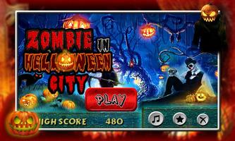 Zombie in Halloween City पोस्टर