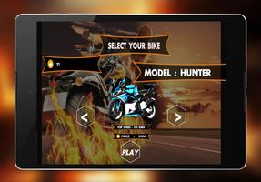 Highway Bike Shooting 3d تصوير الشاشة 1