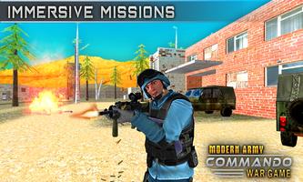 Modern Elite Army Commando War imagem de tela 3