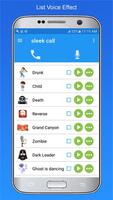 2 Schermata Call Voice Changer :Sleek Call