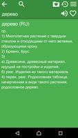 Russian Explanatory Dictionary capture d'écran 1