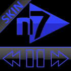 SKIN N7PLAYER DARK GLASS BLUE icon