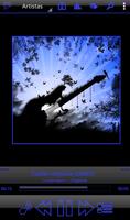 SKIN N7PLAYER DARK GLASS BLUE poster