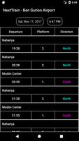 Next Train Israel (Schedule) capture d'écran 1