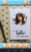 Notebook Photo Frame poster