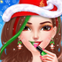 Christmas Salon Makeover & Dressup Game for Girls-APK