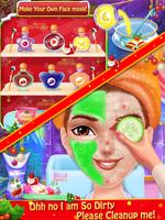 Christmas Salon Makeover & Dressup Game for Girls imagem de tela 1