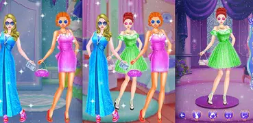 Prom Night Fashion Doll Salon Dressup