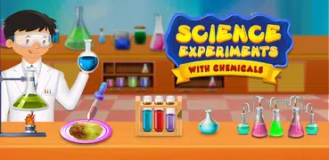 Science Experiment with Chemicals for toddler