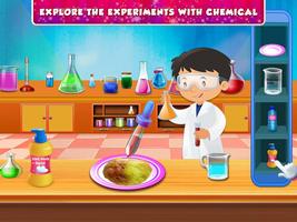 Science Experiment with Chemicals for toddler Affiche