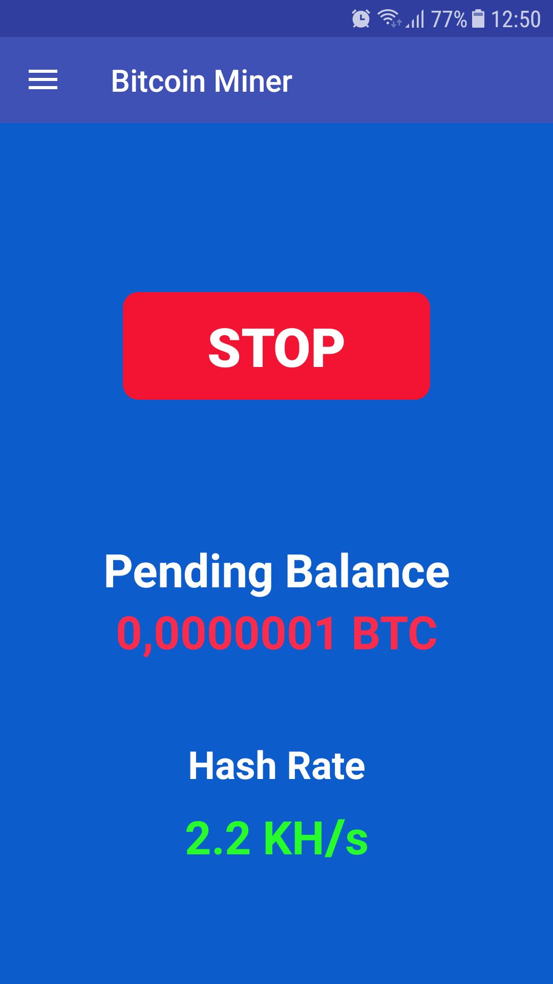 BTC Miner fur Android APK